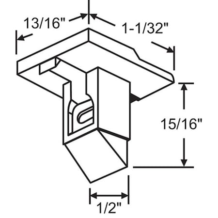 Strybuc Balance Top Sash Guide 60-601